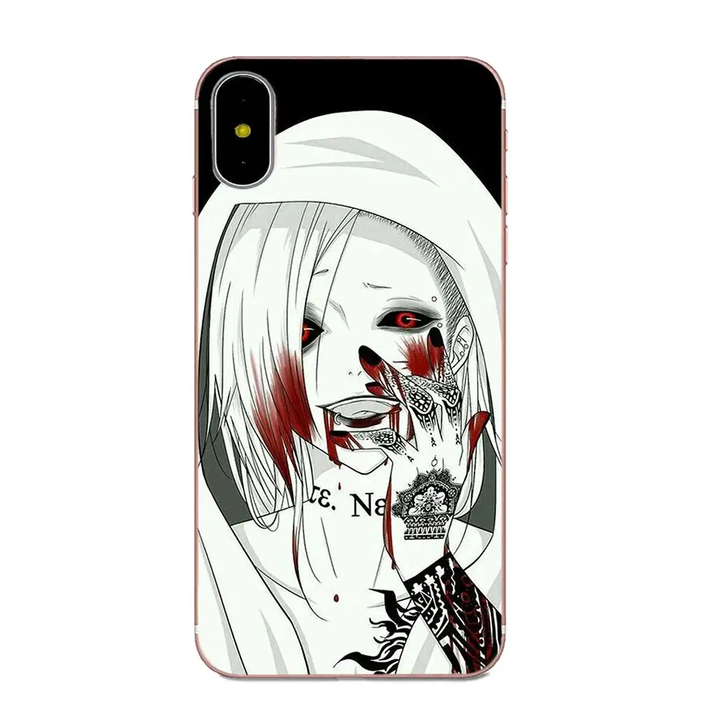 ТПУ хипстерский чехол Tokyo Ghoul Uta для Apple iPhone 4 4S 5 5C 5S SE 6 6S 7 8 Plus X XS Max XR|Чехлы-накладки| |