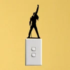 Модные аксессуары для домашнего декора Freddie Mercury, Виниловая наклейка на стену, переключатель, наклейка 6SS0174