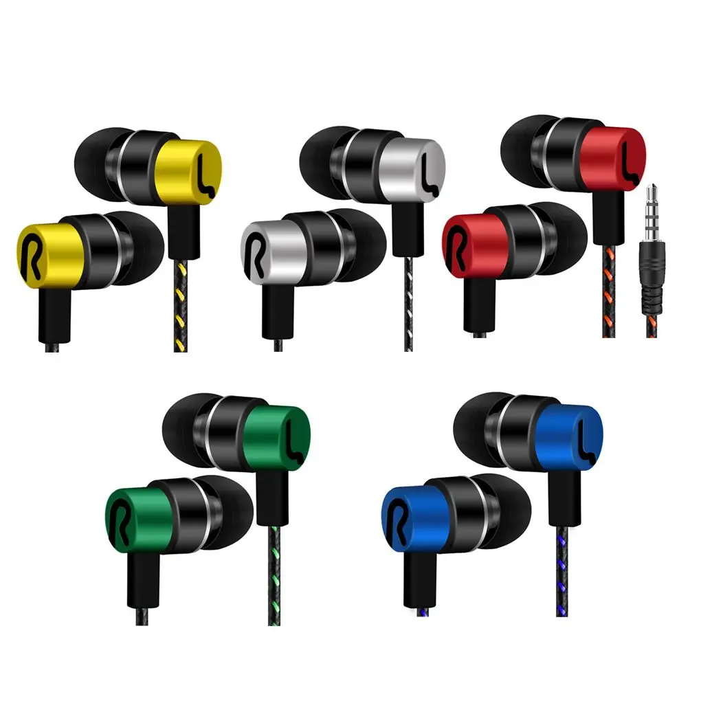 Проводные наушники вкладыши s Stereo Bass без микрофона гарнитура с шумоподавлением 3 5