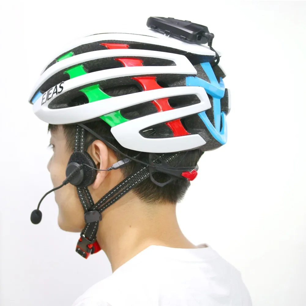 2017 ejeas Eagle 2 Rider Велоспорт домофон Bluetooth мотоциклетный шлем гарнитура 120 км полный