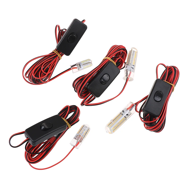 12V рыболовные приманки Светодиодный светильник Погружной подводный ночное