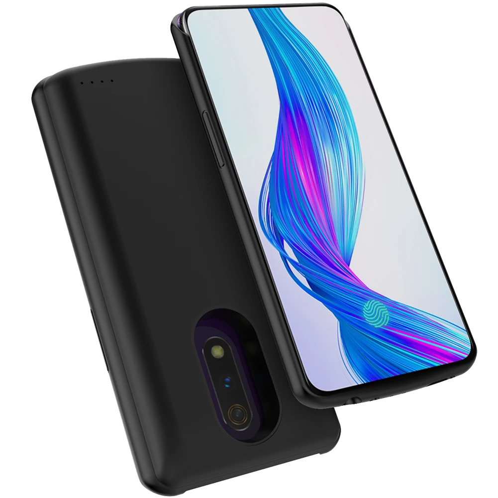 Чехол для зарядного устройства для Oppo Realme X 6500Ah, расширенный резервный внешний аккумулятор, противоударный чехол для Oppo Realme X, чехол для аккумулятора