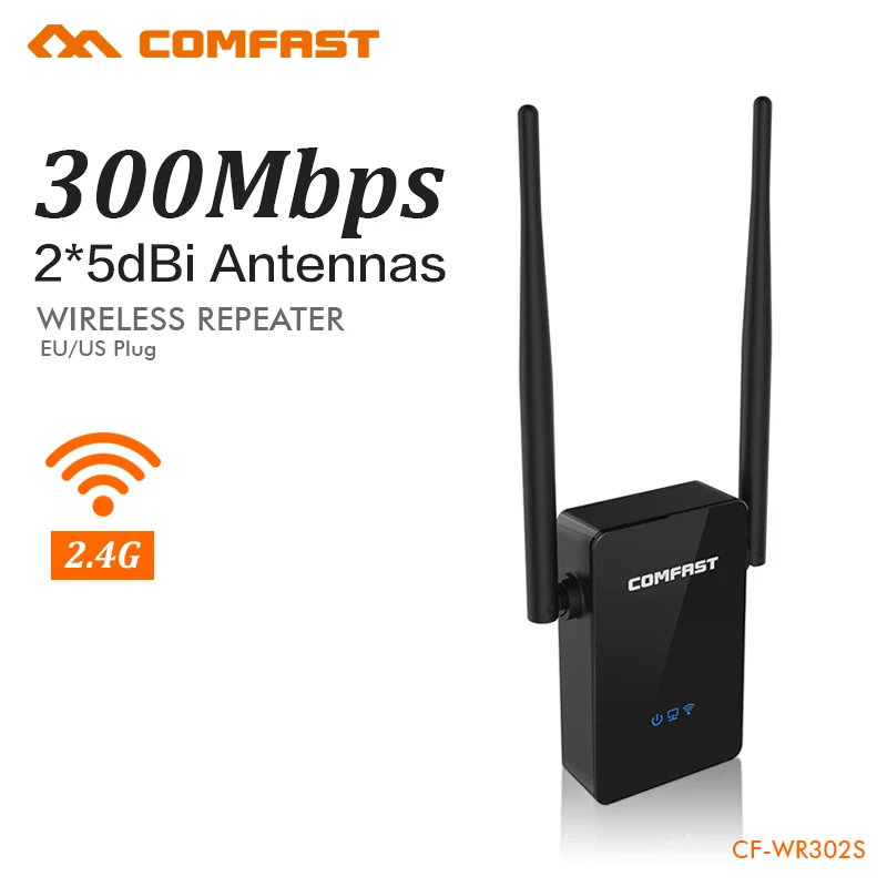 COMFAST Беспроводной Wi Fi ретранслятор 300 Мбит/с 802.11b/g/n Сетевой расширитель сигнала Wifi