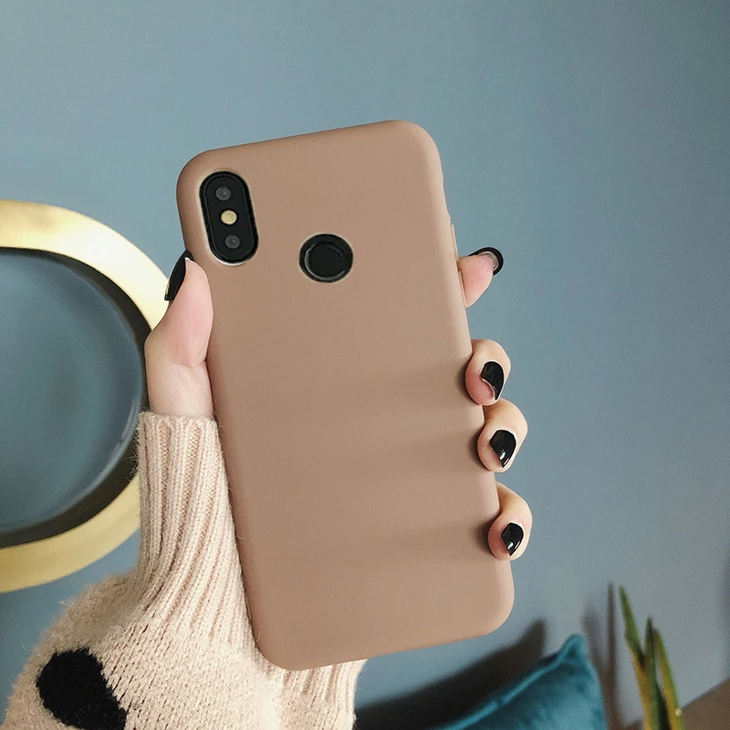 Matte Solid Color Silicone Couples Cases For Huawei Nova 2S 3 3i 4 Honor 9 10 P10 Plus P20 Pro Cute Candy Soft Phone Case | Мобильные