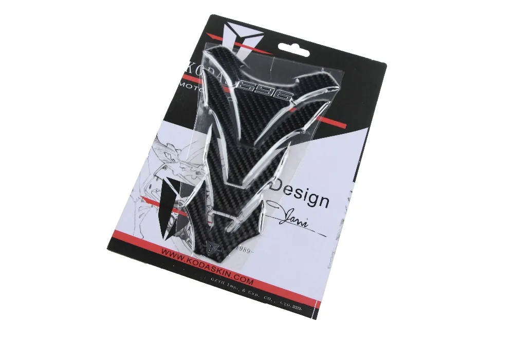 

KODASKIN Real protection Carbon Tank Pad 3D-Emblem for DUCATI MONSTER 696