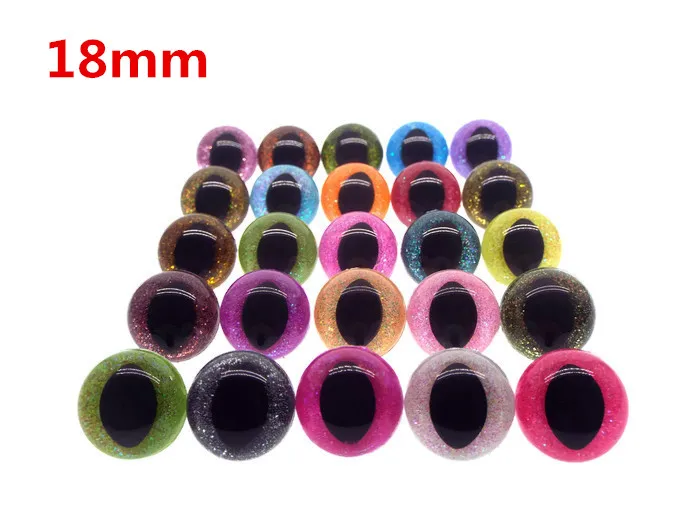 18mm safety craft plastic Animal Eyes For Stuffed Doll 10pairs/lot