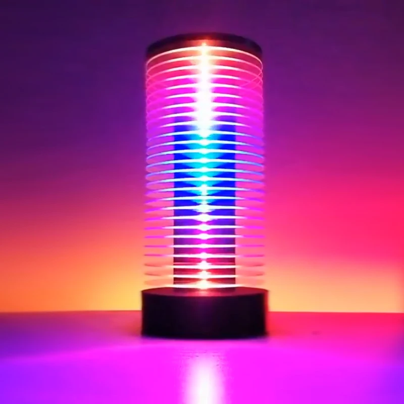 DJ LED Автомобильная окружающая лампа музыка Интерактивная аудио ритм акриловая