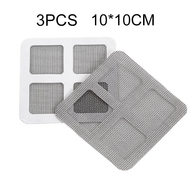 3 pcs Repair Patch DIY москитная сетка на окно Экран Шторы защитник летом Невидимый против комаров насекомых сетки товары для дома - Цвет: 3 pcs Repair Patch