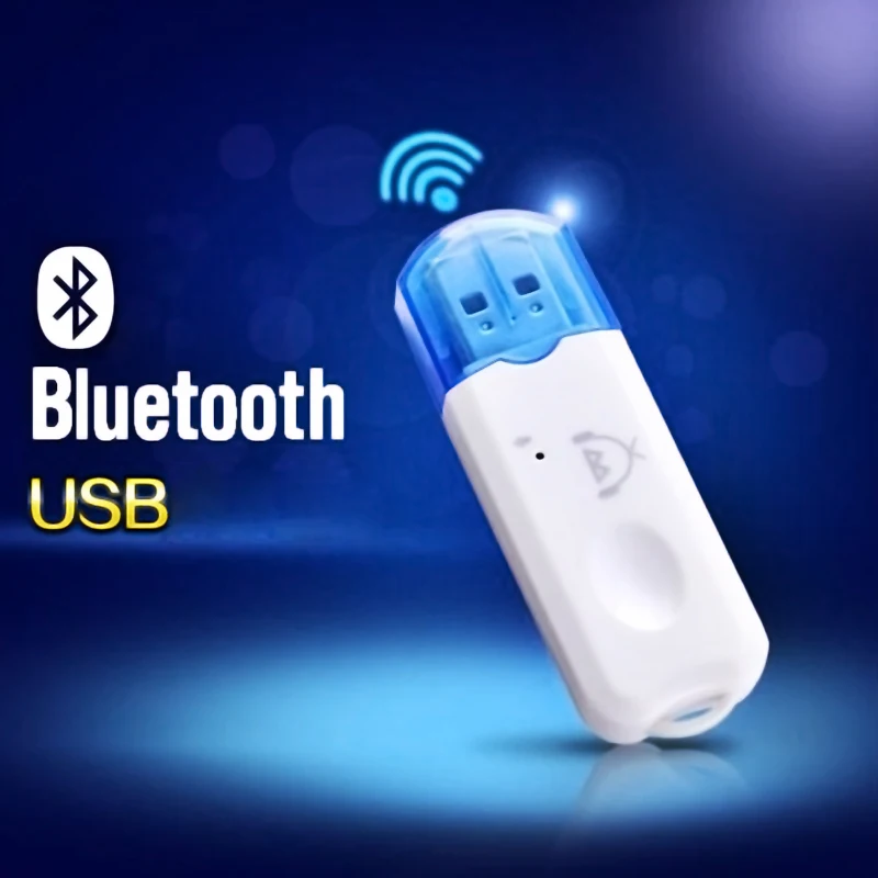 USB Bluetooth V2.1 Аудио стерео приемник беспроводной гарнитуры адаптер A2DP ключ