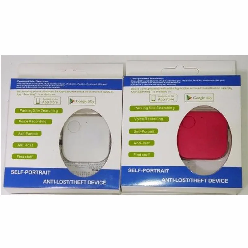Квадратный Bluetooth 4.0 Двусторонняя анти потерянного устройства мобильный телефон
