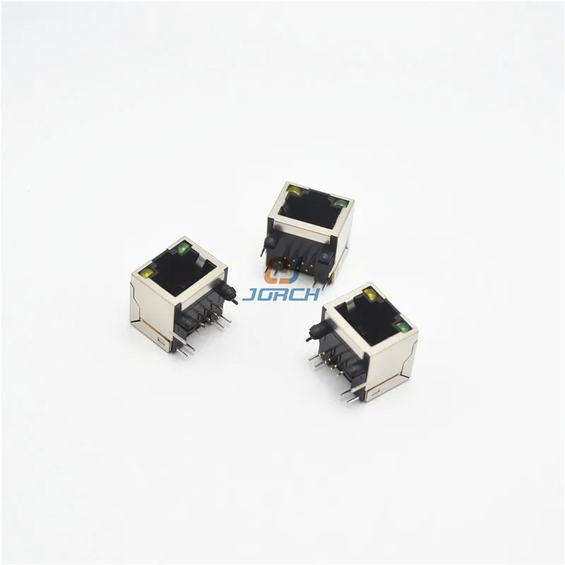 RJ45 Wifi адаптер разъем 90 градусов под прямым углом PCB Защищенный сетевой со