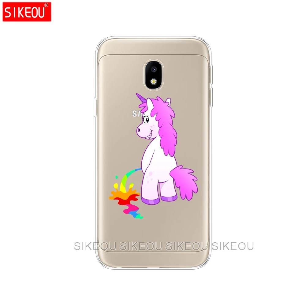 Силиконовый чехол для телефона Samsung Galaxy J3 J5 J7 2017 J330 J530 J730 PRO j2 2018 милый Бегемот