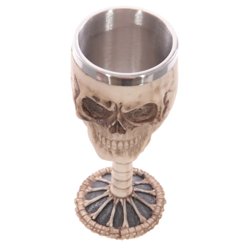 1 шт. Кубок для вина из нержавеющей стали|skull goblet|cup cupscups personalized |