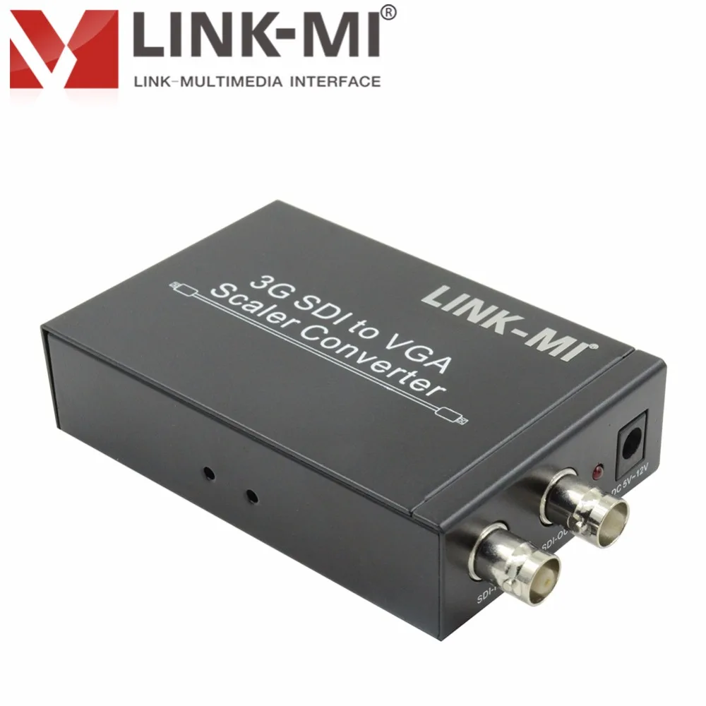 LINK MI ИПД для VGA скалер конвертер HD/SD/3G SD многофункциональный HD 3G SDI видео адаптер