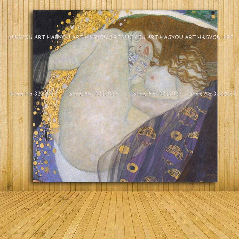 Ручная роспись Klimt высокое качество масляная живопись абстрактный Декор