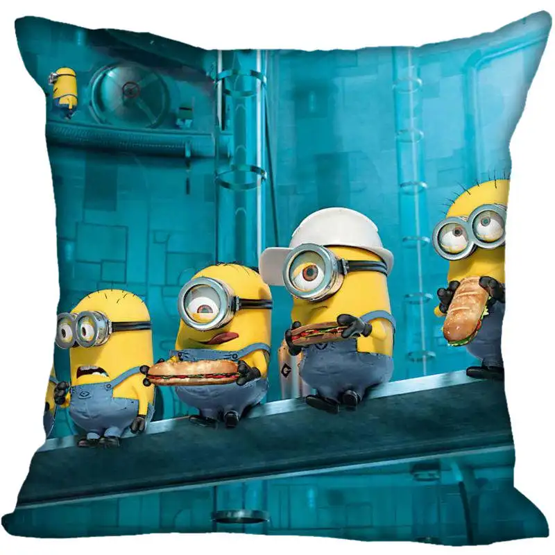 Pillowcase 27 45X45 см, 40X40 см(с одной стороны) чехол для подушки современный домашний декоративный чехол для подушки с миньонами для гостиной - Цвет: Pillowcase 27