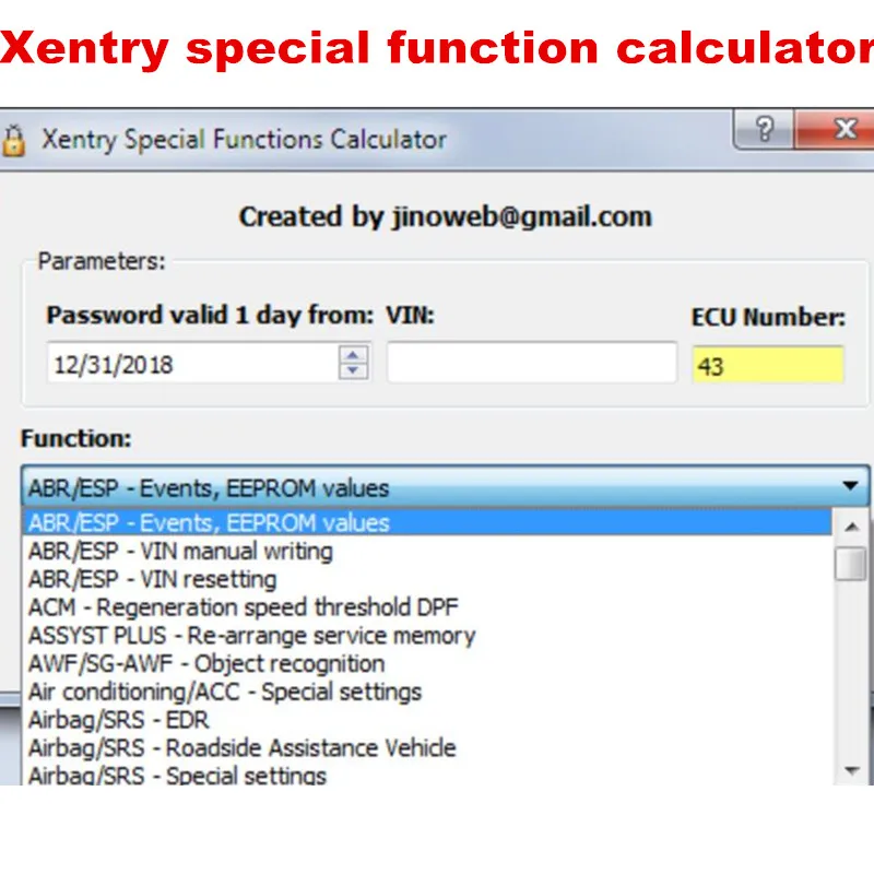 DAS/XENTRY специальный Функция калькулятор и Diagnos VeDoc онлайн загрузите установите