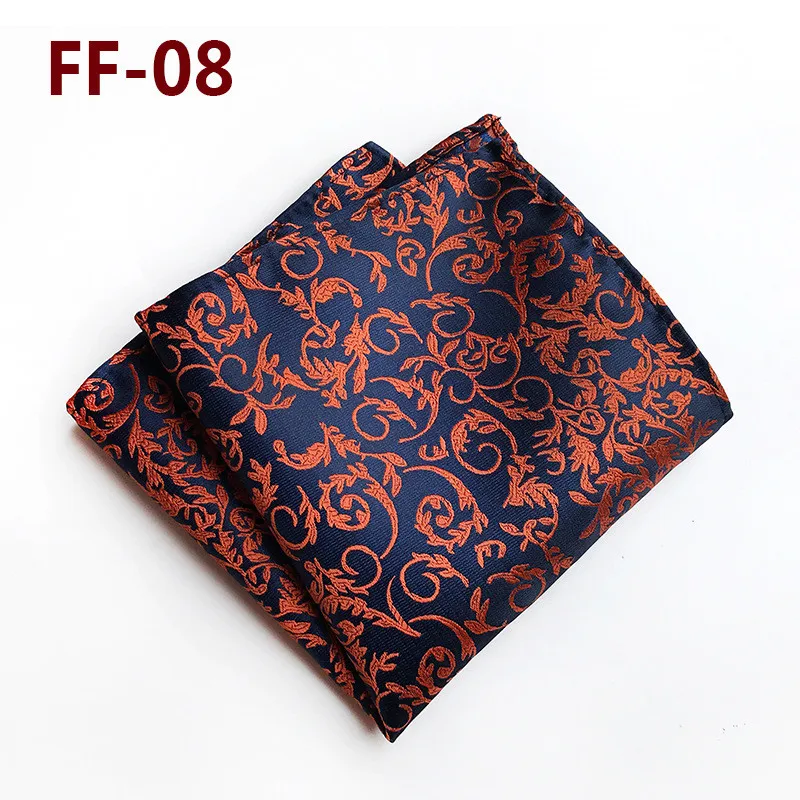 Новый Новинка Пейсли Цветочный принт Для мужчин s Бизнес Платки для Silk Pocket Square