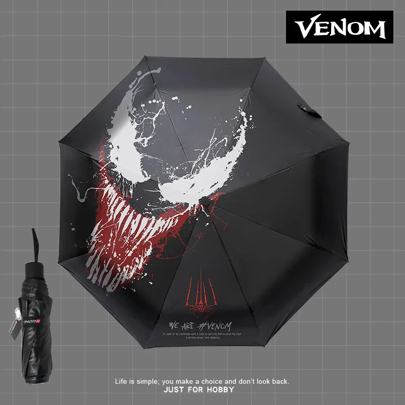 Зонт от солнца и дождя Avenger VENOM плиссируемый зонт зонтик|Зонтики| |