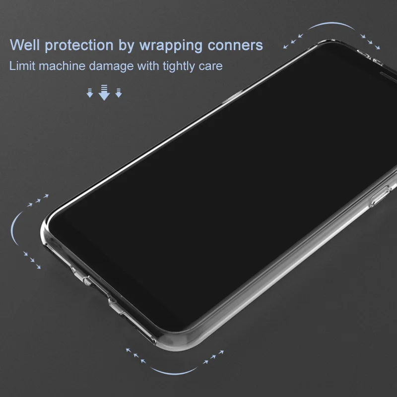 IMAK/мягкие прозрачные чехлы из ТПУ для HTC Desire 12 S прозрачный силиконовый чехол