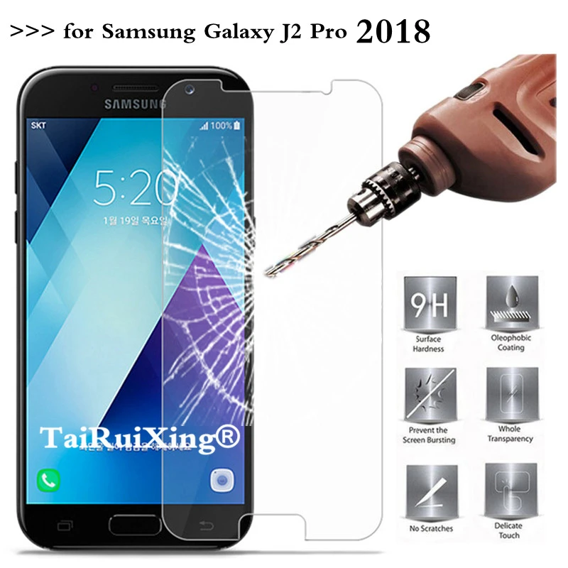 2.5D 0 26 мм 9H закаленное стекло для защиты экрана Samsung Galaxy J2 Pro 2018 J250F 5 дюйма