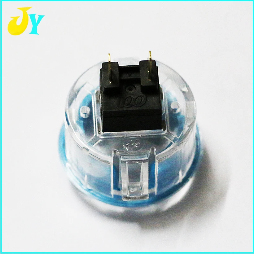 10 шт./лот 30 мм Высококачественная аркадная Кнопка прозрачный корпус с