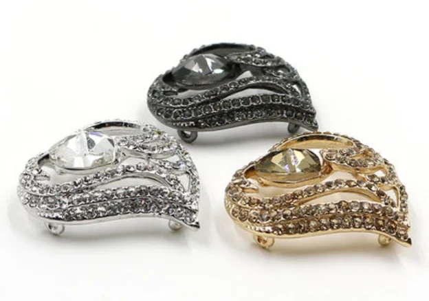 1 шт./лот модная комбинированная пряжка в форме сердца красивая застежка для