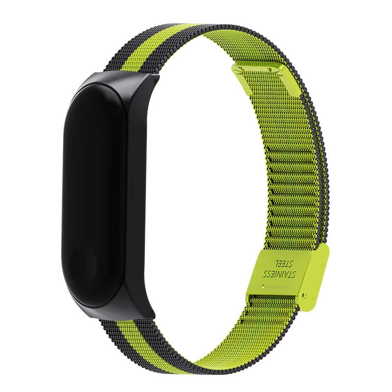 Металлический сменный Браслет Для Xiaomi Band 3 и 4 браслет из нержавеющей стали на