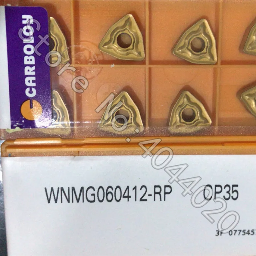

WNMG060412-RP CP35 10 шт. твердый сплав карбида вольфрама вставки