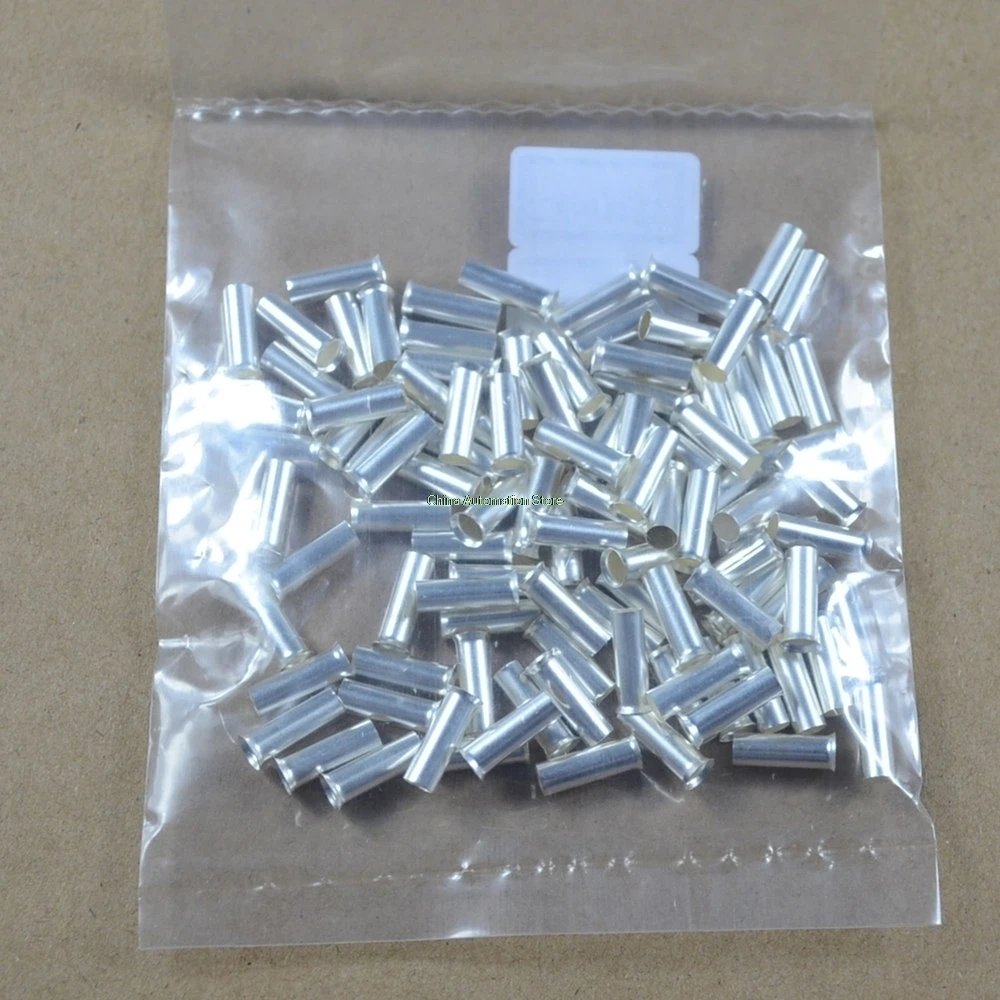 

100PCS 12AWG Bootlace cooper Ferrules kit set Wire Copper Crimp Connector Insulated Cord Pin End Terminal EN4009