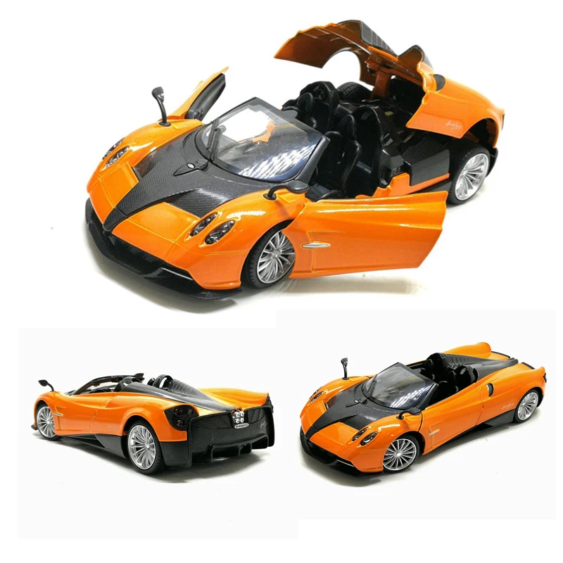 

1:24 Scale Diecast Metal Sport Car Model Toys For Pagani Automobili Huayra Roadst Diecast Supercar Model Toys With Original Box