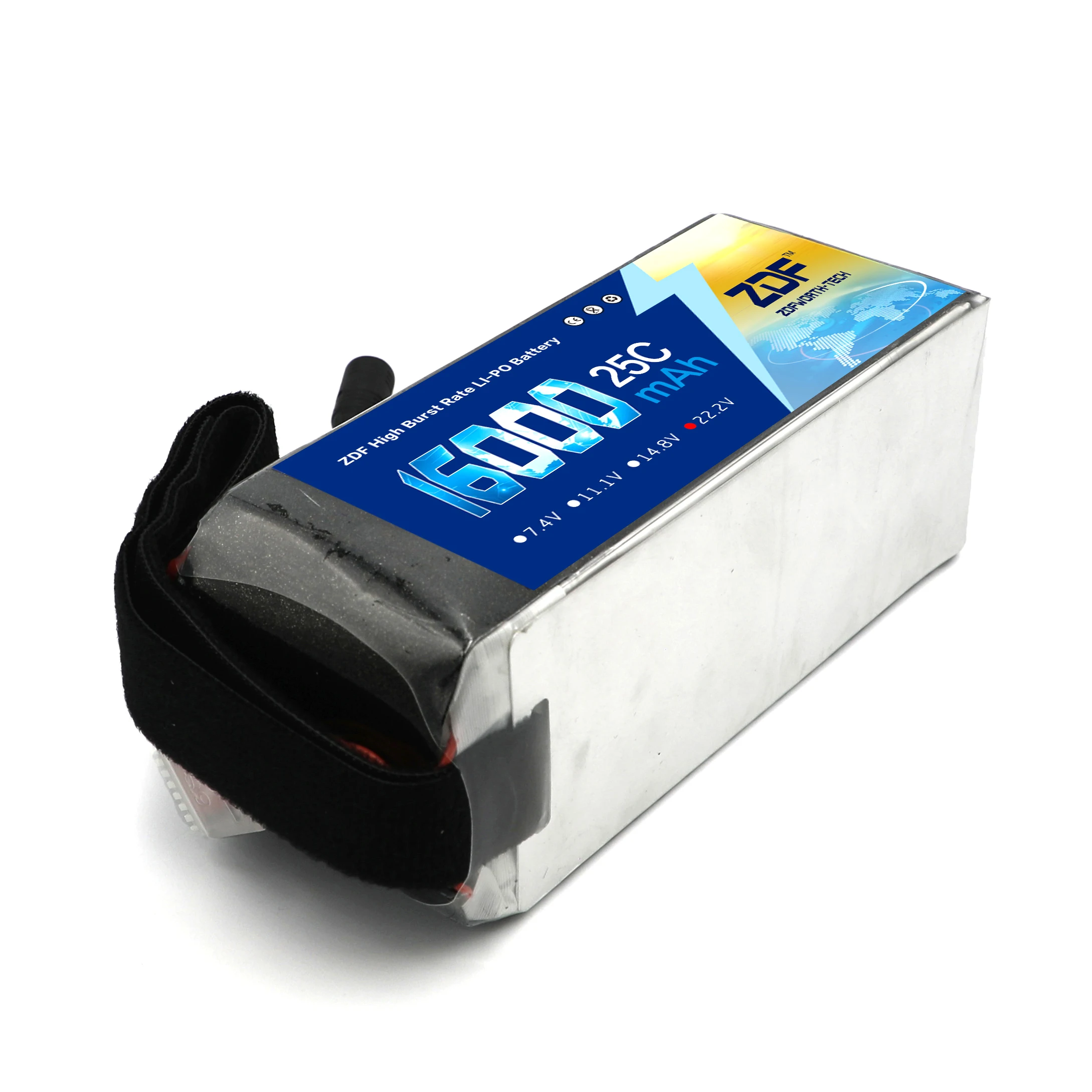 ZDF хорошее качество Lipo батарея 22 2 в 6S 16000 мАч 25C-50C RC AKKU для самолета вертолета лодки