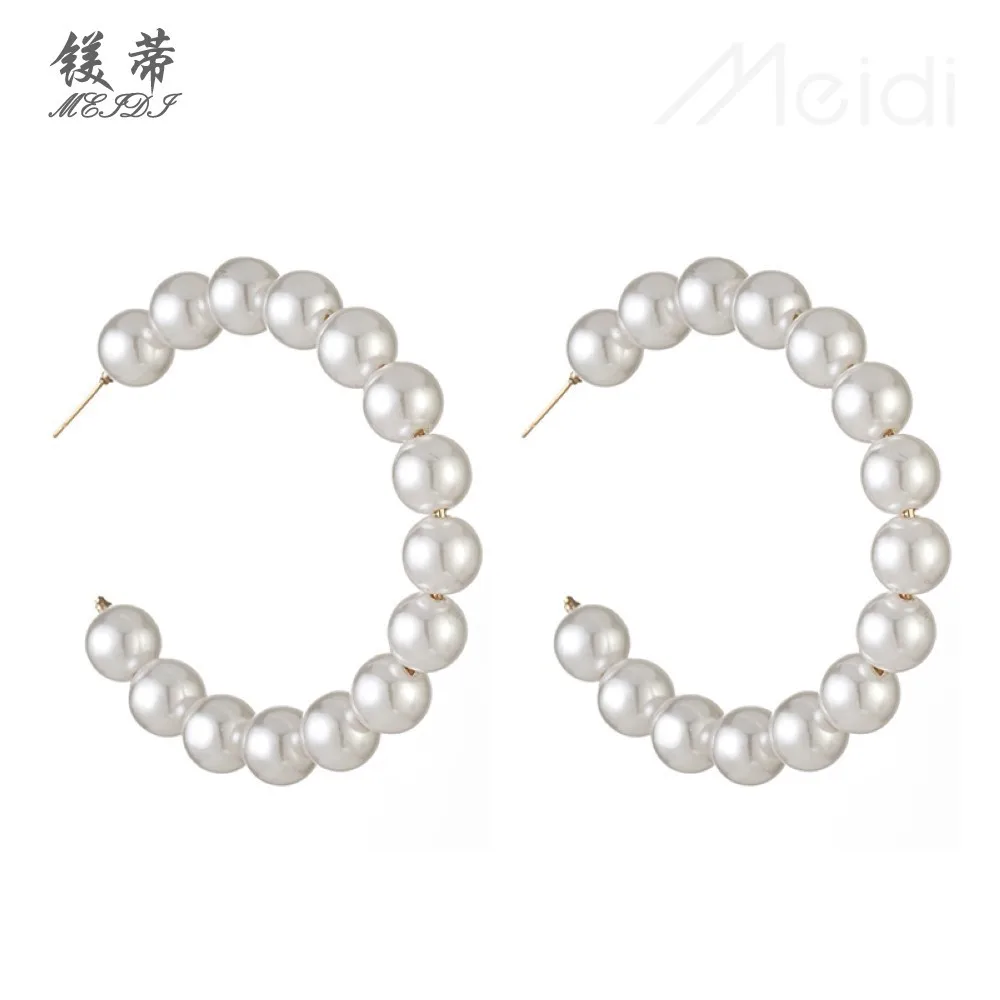 HZ 2019 индивидуальные эффектные новые элегантные большие круглые серьги кольца из