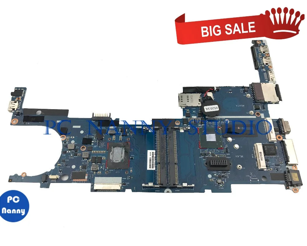 Материнская плата для ноутбука HP EliteBook Folio 9470m 702849 001 I5 3427U 6050A2514101 MB A03