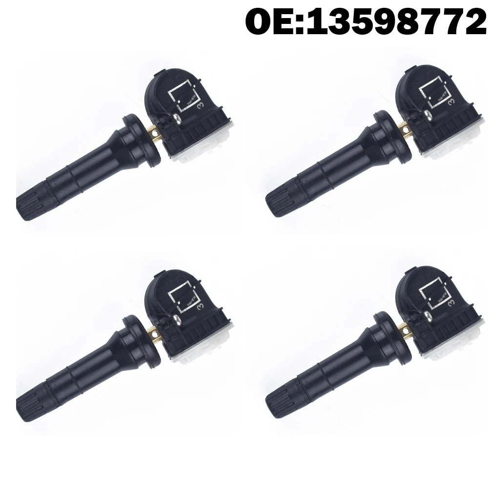 4 шт. автомобильный TPMS датчик контроля давления в шинах для Chevy Buick Cadillac