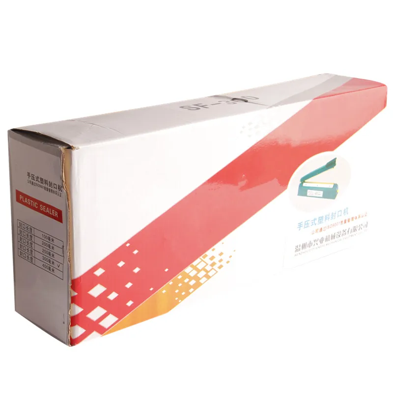 300 мм ручной импульсный упаковщик машина теплового уплотнения полиэтиленовый