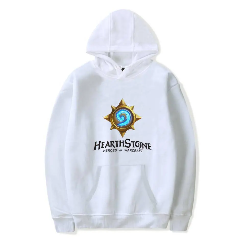 Новинка 2019 толстовка Hearthstone Весенняя Толстовка с длинным рукавом капюшоном для