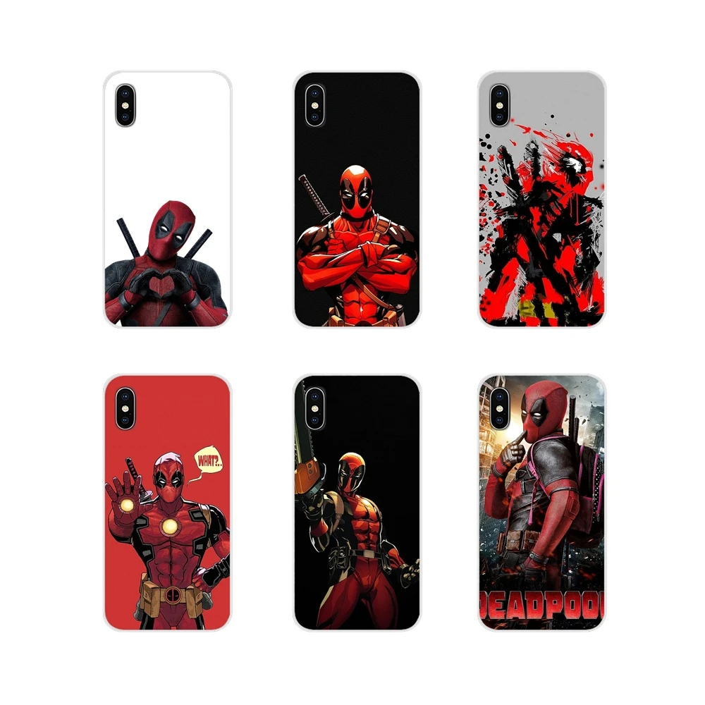 Для samsung Galaxy S3 S4 S5 Mini S6 S7 Edge S8 S9 S10 Lite Plus Note 4 5 8 9 милый Дэдпул забавные художественные
