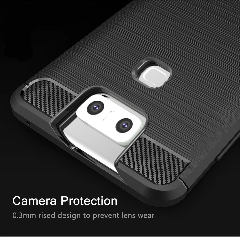 For ASUS Zenfone 6 ZS630KL Case Silicone Rugged Armor Soft Back Cover 2019 6z Phone Fundas Coque Cases |