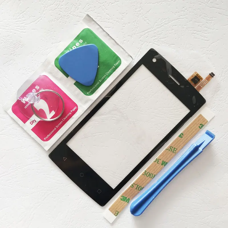 ZUCZUG 4.0''Touch Screen Digitizer Sensor For Tele2 Mini 1.1 Version Mobile TouchScreen Touch Panel Glass Lens Sensor+Tools |
