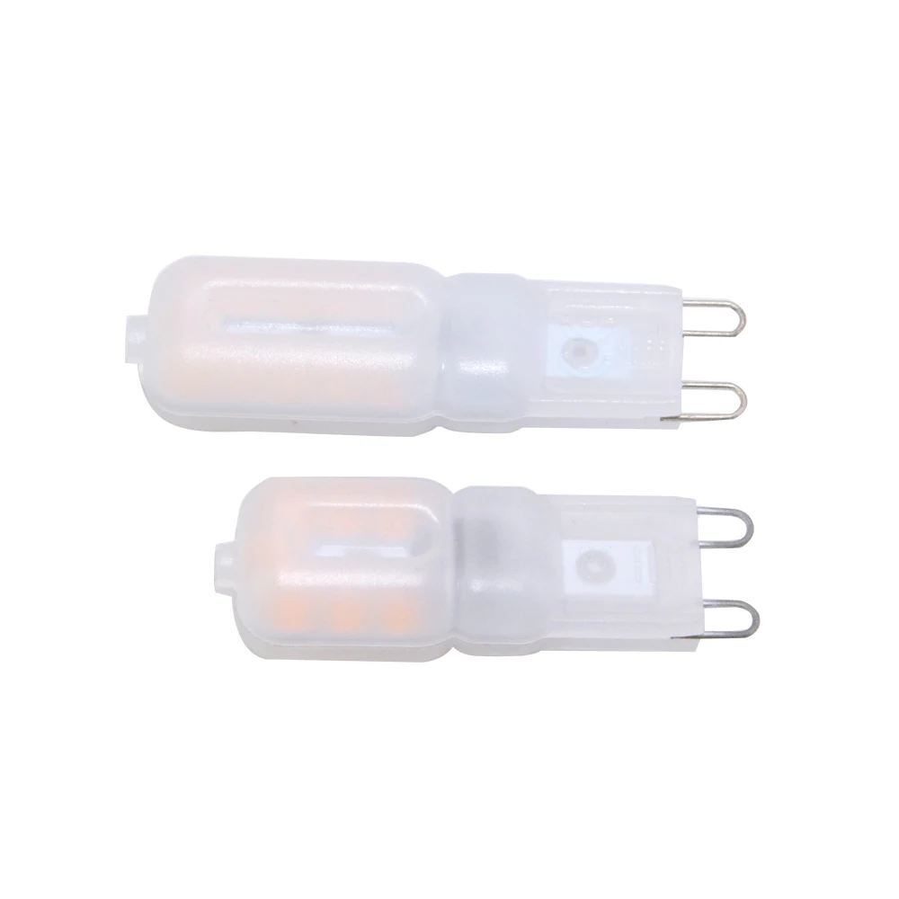 Светодиодная лампа SMD 2835 G9 110 В 127 в 220 240 3 Вт 5 Керамическая люстра с кристаллами