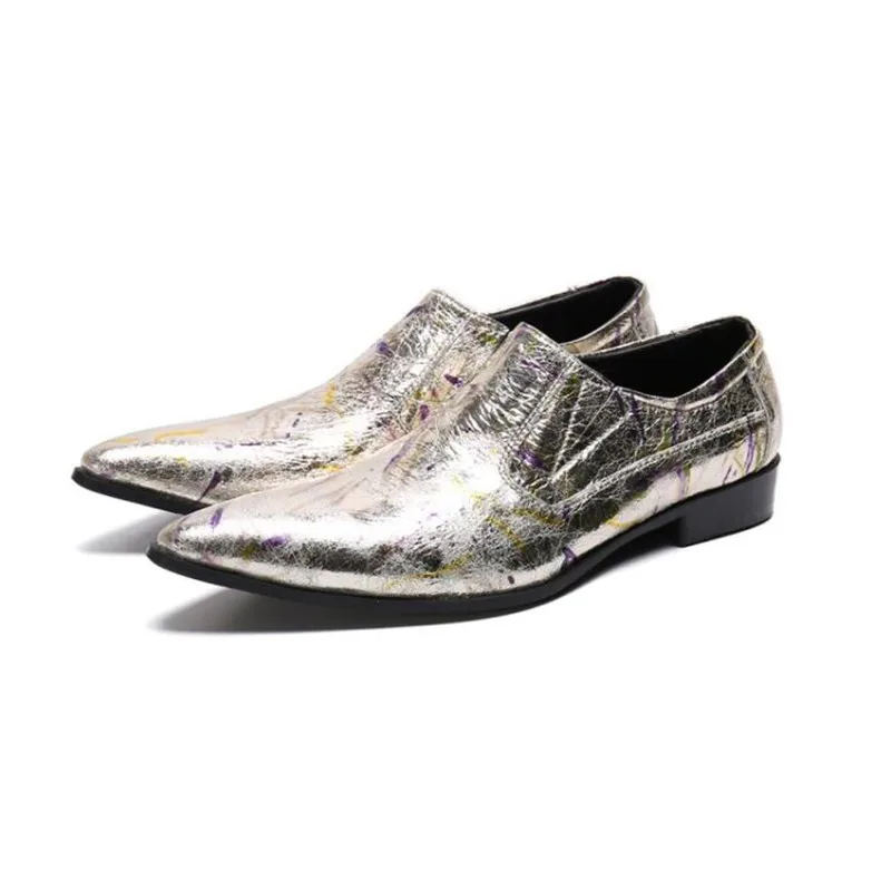 

2020 High-grade office Man Business Dress Shoes Fashion Designer Nightclub Smoking Slippers Luxury Men Party Wedding Shoes