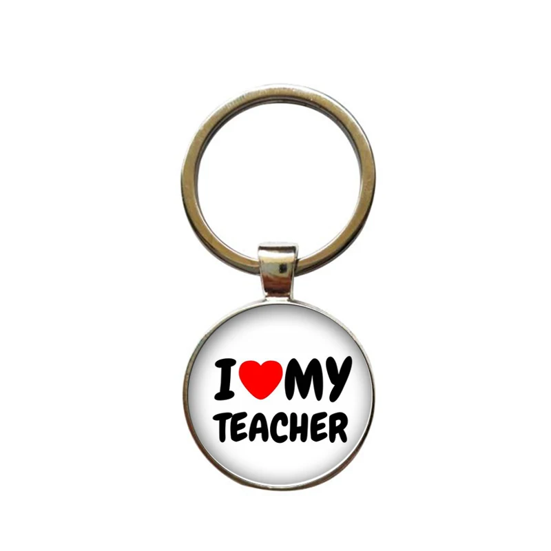ZDYING I Love My Teacher брелок со стеклянным кабошоном изображение купол подвесные