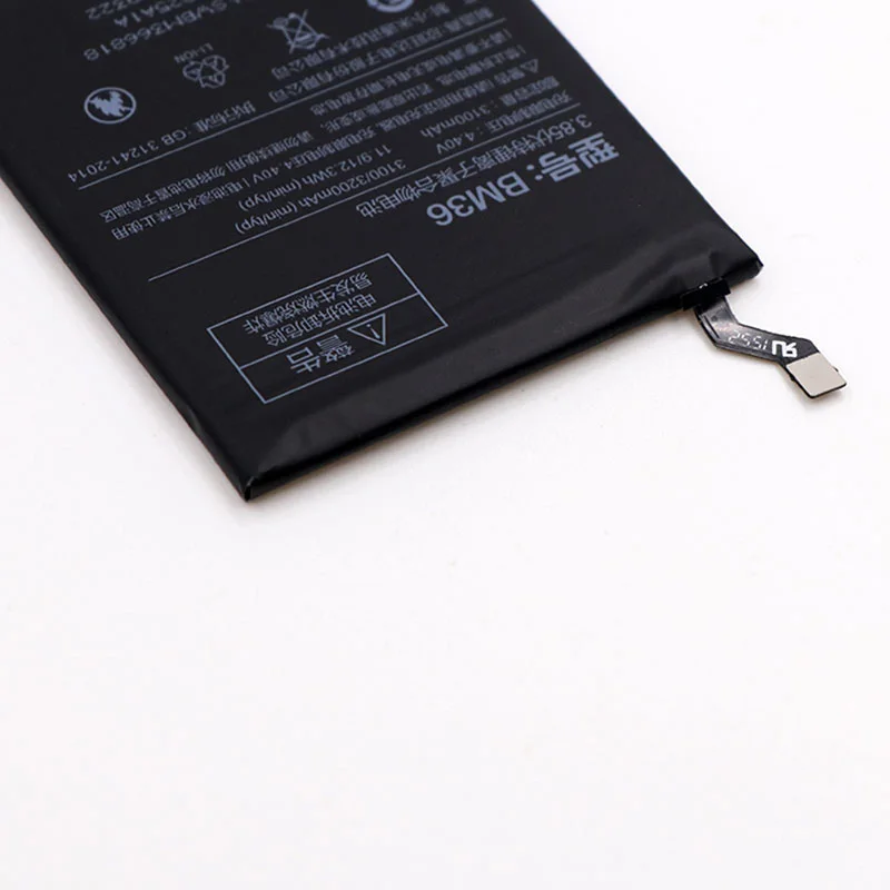 3 85 В 3100/3180 мА/ч BM36 для Xiaomi Mi 5S аккумулятор мобильный телефон запасная батарея с