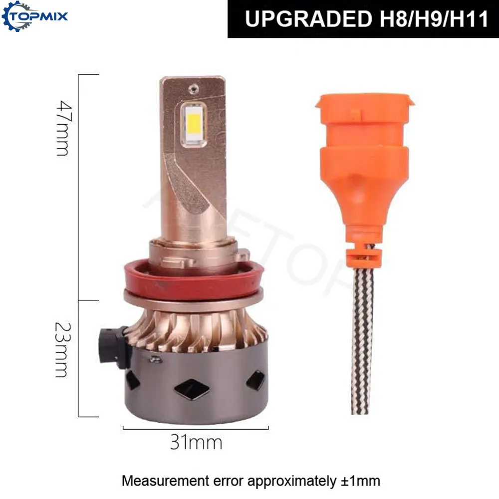 H4 светодиодный фары лампы H7 светодиодный H1 H3 H8 H11 9005 HB3 9006 HB4 9012 HIR2 70 Вт 7600LM 6000 K 12 V Авто Противо-Туманная фара автомобиля лампа