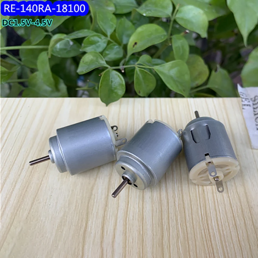 RE-140RA круглый микродвигатель постоянного тока 1 5-4 5 v 5700-16000 об/мин 130-175ma для