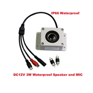 Наружная Водонепроницаемая камера видеонаблюдения с микрофоном