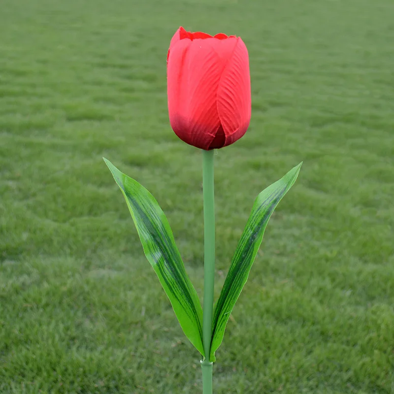 Мощность тюльпан Солнечный свет сад Двор Газон ночник лампы Пейзаж сада для