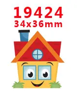 19424 30 шт мультяшный персонаж плоское украшение из смолы PR 17995 - Цвет: 19424
