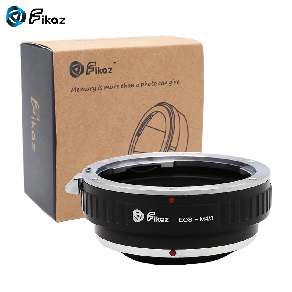 Кольцо адаптер Fikaz для фотовспышки/3 объектива Canon EOS EF объектив Micro 4/3 M4/3 MFT Olympus PEN и
